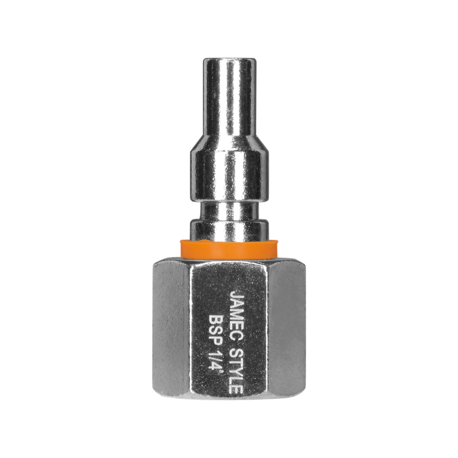 Powerfit Jamec Style 1/4" Female Plug - Steel - 150PSI - SuperSaverAU - view 1