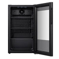 Hisense 91L Beverage Centre - Black Glass, Total NoFrost, Reversible Door, 2 Star Rating - HRBC113