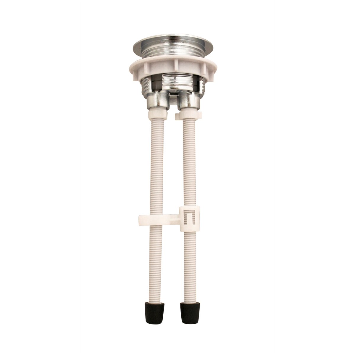 Fluidmaster Dual Flush Button - 38mm - Plastic - Chrome Finish - SuperSaverAU - view 3