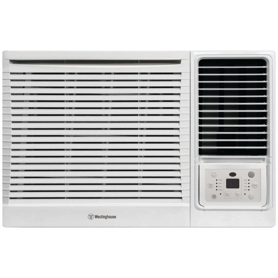 Westinghouse window/wall reverse cycle air conditioner - 2.2kW cooling, remote, 24-hour timer - WWH22HWA