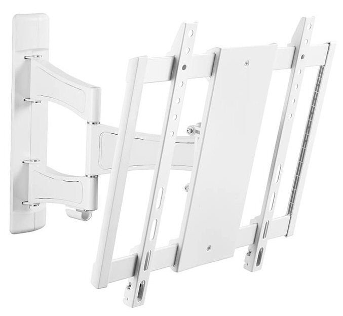 Westinghouse Full-Motion TV Wall Mount for 32 to 50 Inch TVs - 180° Swivel, 25kg Max Load, White - WDA44-W
