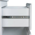 Ostro Furniture Sophia Bedside Table - White Rubberwood Timber - Arrives Fully Assembled - 20003000