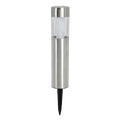 Click Aria Solar Bollard Light - 380mm - Stainless Steel - Outdoor Use - SuperSaverAU - view 1