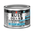 White Knight Rust Guard 100ml Cold Gal Silver Primer Paint