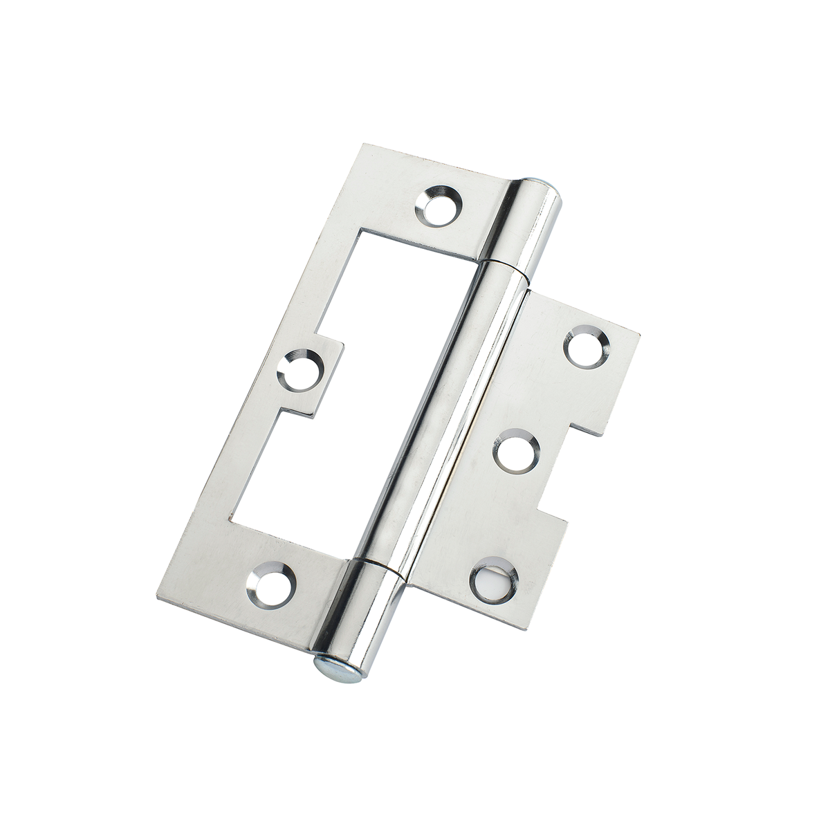 Lane 100mm Polished Chrome Fixed Pin Hinge 20 Box Easy Fit - SuperSaverAU - view 1