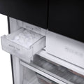 Panasonic French Door Fridge - Matte Metallic Black, nanoe X, Prime Fresh Soft-Freezing - NR-CW530HWKA