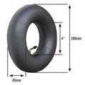 Sherlock Medium Trolley Wheel Inner Tube, 4.10/3.50-4, Rubber