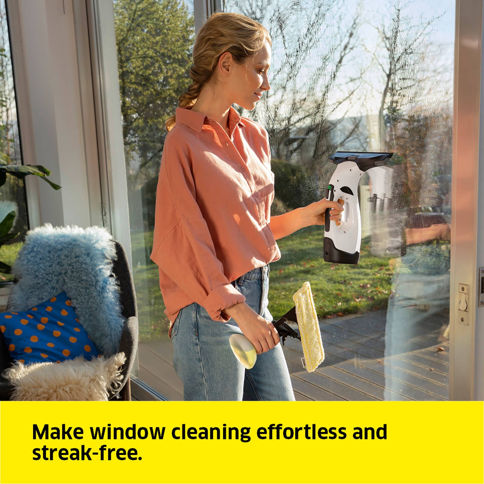 Karcher WV5 White Window Vacuum Kit 1.633-705.0