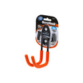 Zenith SureHook 15/30kg Black Large Garage U Hook - Carbon Steel, Rubberised Coating