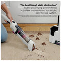 Shark StainForce cordless spot cleaner - lightweight and portable, self-cleaning, white - HX100