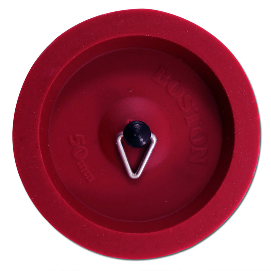 Boston 50mm Red Bath and Sink Plug