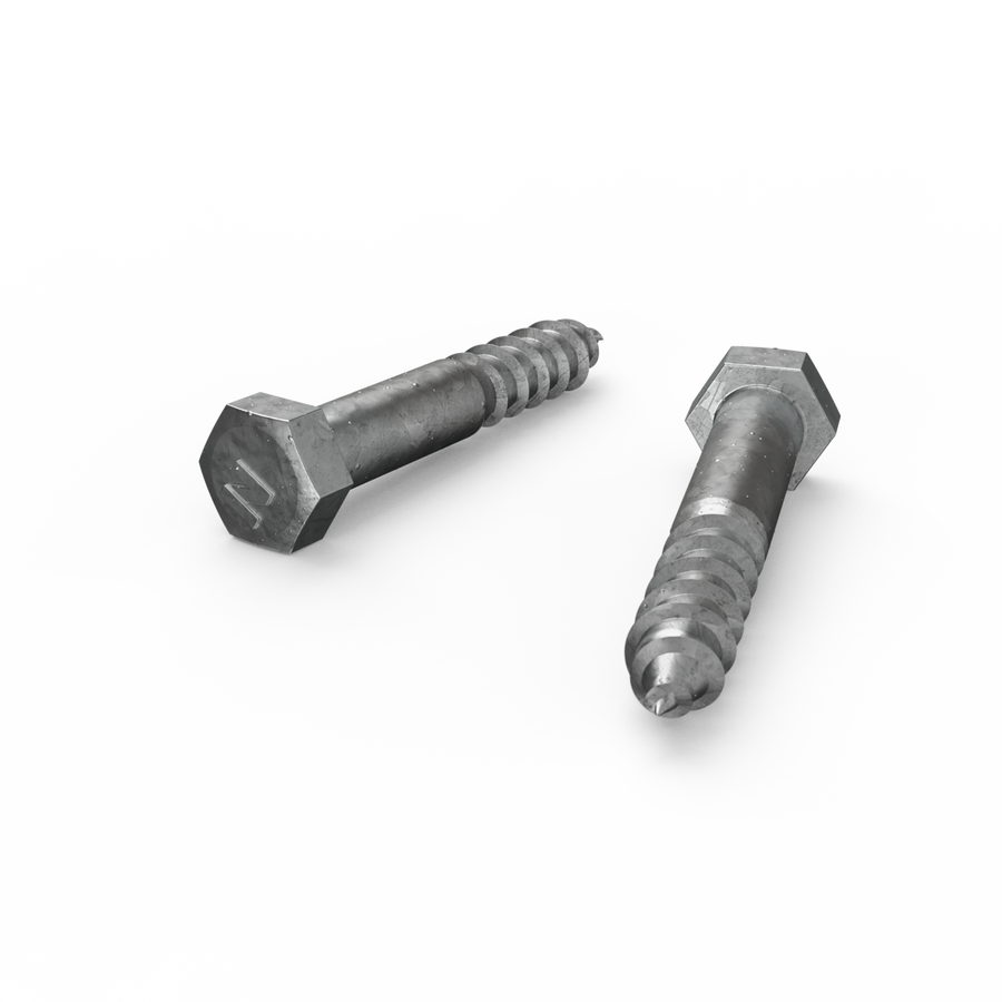 Zenith Hot Dip Galvanised Hex Head Coach Screws M12 x 75mm Heavy Duty - SuperSaverAU - view 1