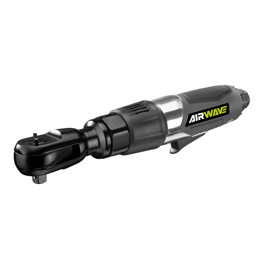 Ryobi Airwave 3/8" Air Ratchet Wrench, Composite Body, Tool Only RA-RW38-B