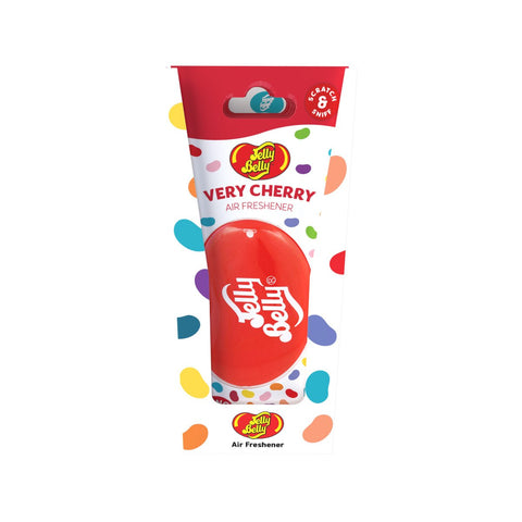 Jelly Belly Air Freshener Very Cherry 3D - 1 Pack - 76mm x 190mm - Long-Lasting Scent - SuperSaverAU - view 1