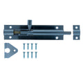 Taskmaster 100mm Chrome Plated Solid Brass Barrel Bolt for Gates and Doors