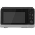 Panasonic 29L inverter microwave oven - 1000W, black with stainless steel trim, 17 auto menus - NN-SD38QSQPQ