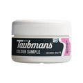 Taubmans Hi-C Red 250ml Sample Pot, Water Based Acrylic, Splatter Resistant Tintable