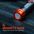 Nebo Davinci Flex Torch - 450 Lumen - 6x Zoom - Rechargeable - Water-Resistant - SuperSaverAU - view 4