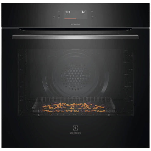 Electrolux 60cm Series 500 Pyrolytic Oven - 80L Dark Stainless Steel - AirFryPlus and SteamBake - EVEP6615DF