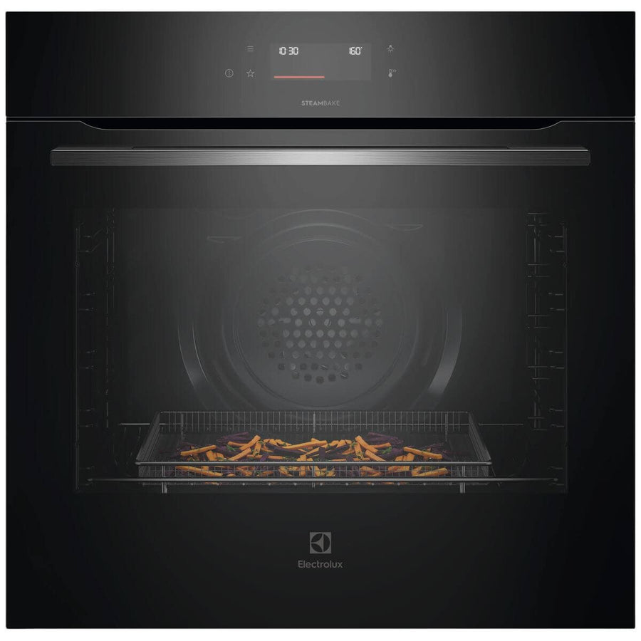 Electrolux 60cm Series 500 Pyrolytic Oven - 80L Dark Stainless Steel - AirFryPlus and SteamBake - EVEP6615DF