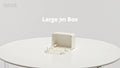 DETA Large Junction Box with 4 x 40A Insulated Connectors White Polycarbonate