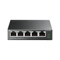 TP-Link 5 Port Gigabit Desktop Switch with 4 PoE Ports - 250m Range - Black - SuperSaverAU - view 1