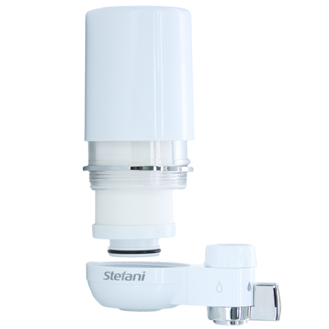 Stefani On Tap Ceramic Water Filter System Lead Free White Polypropylene OTF32A-LF