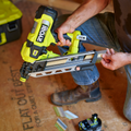Ryobi 18V ONE+ HP Brushless AirStrike Framing Nailer 30-34° - Tool Only - Efficient, Cordless - SuperSaverAU - view 3