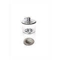 Ezyfix 40mm Chrome Retrofit Waste Insert - Brass - Easy Install - Durable - SuperSaverAU - view 2