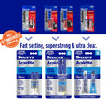 Selleys Araldite Super Strong Epoxy Adhesive 24ml - 5 Min Set - Clear - SuperSaverAU - view 2