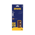 Irwin Sand Sheets 80 Grit 93 x 190mm 5 Pack - Aluminium Oxide - Medium Stock Removal - SuperSaverAU - view 1