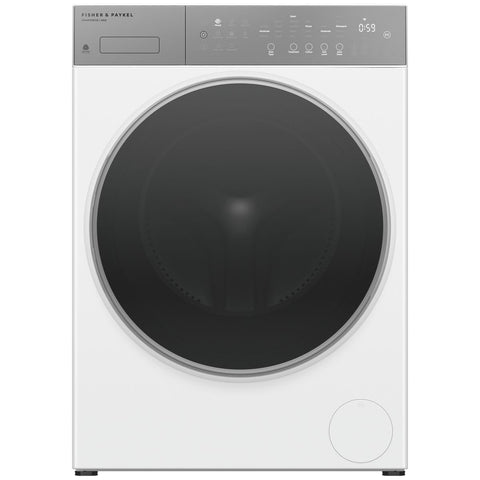 Fisher & Paykel Series 5 12kg Front Loader - White, FlexiDose Auto Dosing, UV Sanitise - WH1260P5