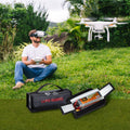 Firepro Lithium Ion Battery Fire Resistant Bag - 190mm x 70mm x 70mm - Waterproof, Fireproof - SuperSaverAU - view 4