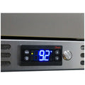 Schmick 105L Under Bench Bar Fridge - Stainless Steel, Lockable Reversible Door, Quiet 43dB - SK116SD