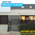 Coolaroo Heavy Duty Screening Shade Cloth - 1.83m x 1.83m - Graphite - 70% UV Block - SuperSaverAU - view 5