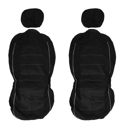 All Set Mesh Front Cover Seat 2 Pack - Universal Fit - 520mm x 1100mm - Durable Protection - SuperSaverAU - view 1