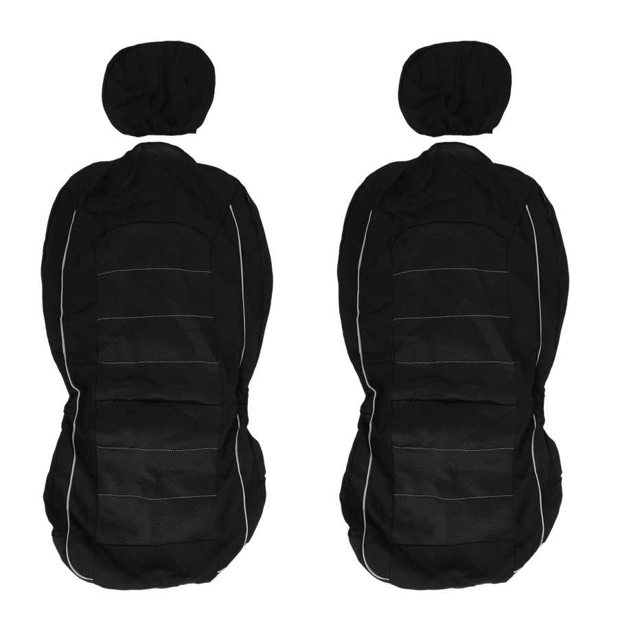 All Set Mesh Front Cover Seat 2 Pack - Universal Fit - 520mm x 1100mm - Durable Protection - SuperSaverAU - view 1
