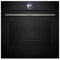 Bosch 60cm Series 8 Black Pyrolytic Built-in Oven - 71L - Home Connect and Air Fry - HBG776KB1A