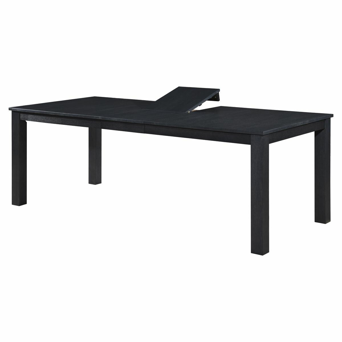 Ostro Furniture Naples 7 Piece Dining Set - Embossed Midnight Table, Smoke Chairs - DINAPL07PCK003