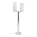 Pryda Full Stirrup Post Anchor - 300x100mm - Hot Dip Galvanised Steel - SuperSaverAU - view 2