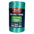 Grunt 500m Green Baling Twine, Polypropylene