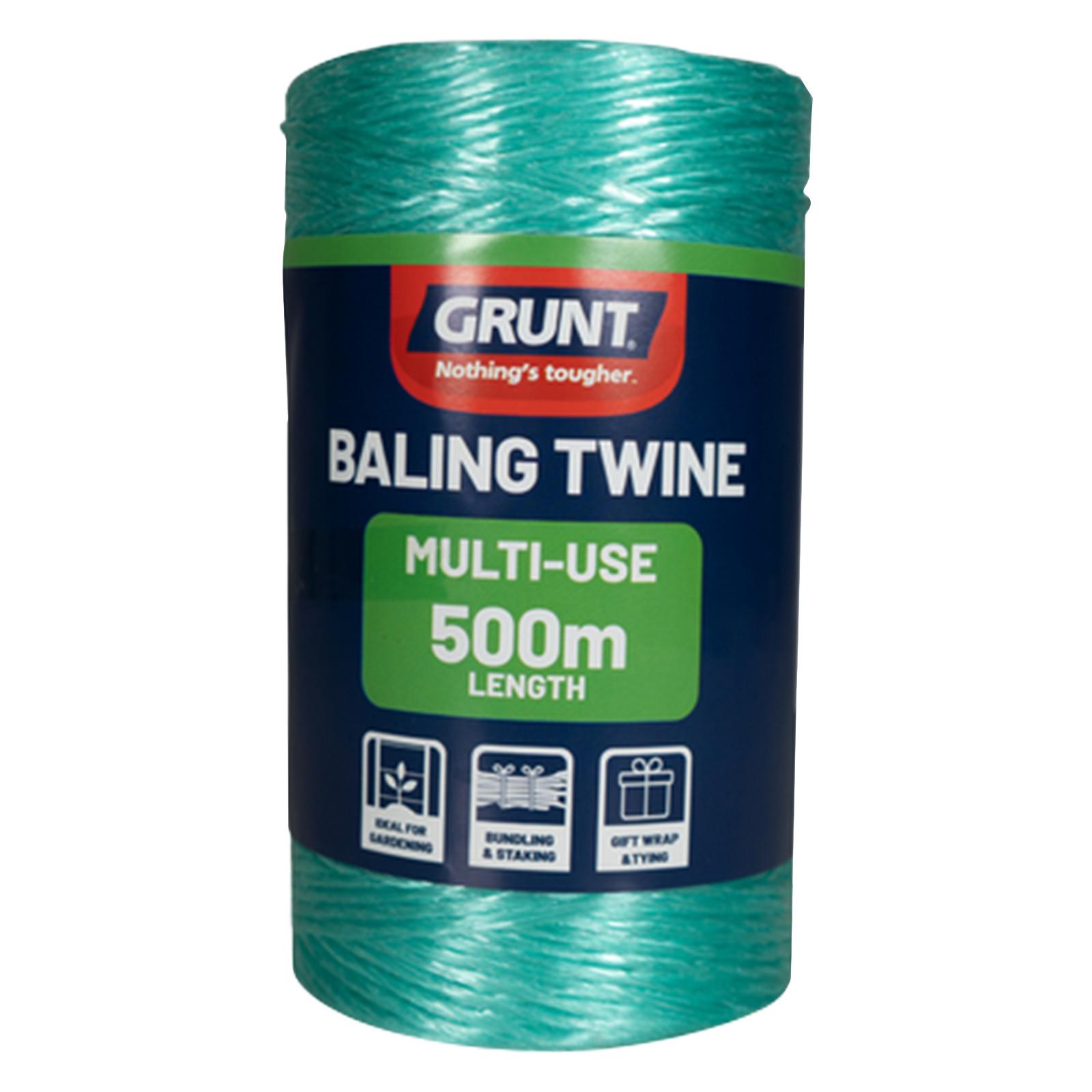 Grunt 500m Green Baling Twine, Polypropylene