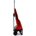 Rolser Plegamatic MF folding 2 wheel trolley - Red - Lightweight aluminium chassis - R-PLE001-1009