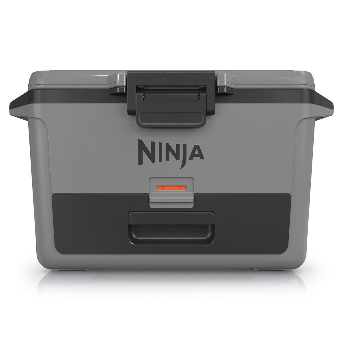Ninja 47L FrostVault Hard Cooler with Dry Zone - Slate Grey, Lockable Lid, Fits 80 Cans - FB151GY