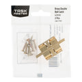 Taskmaster 43mm Solid Brass Double Ball Catch 2 Pack