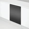 Fisher & Paykel Series 7 Built Under Dishwasher - 15 Place Settings, Black, Advanced Drying - DW60UN4B2