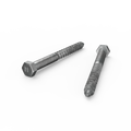 Zenith M12 Hex Head Coach Screws - 130mm - Hot Dip Galvanised - Heavy-Duty - SuperSaverAU - view 1