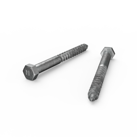 Zenith M12 Hex Head Coach Screws - 130mm - Hot Dip Galvanised - Heavy-Duty - SuperSaverAU - view 1