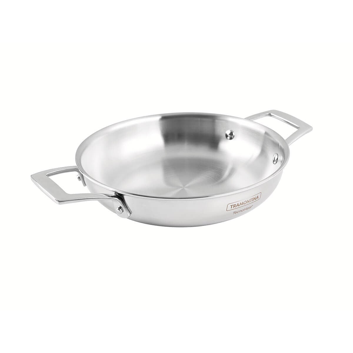 Tramontina Grano 26cm Double-Handled Frying Pan - Tri-Ply Clad - Induction Compatible - 62152261