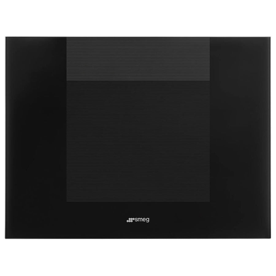 Smeg Linea 20 Bottle Compact Wine Cellar - Black, Built In, UV Resistant Glass, E-Motion Opening - CVI120B3E